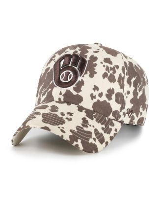 Women's Natural Milwaukee Brewers Bessie Clean Up Adjustable Hat