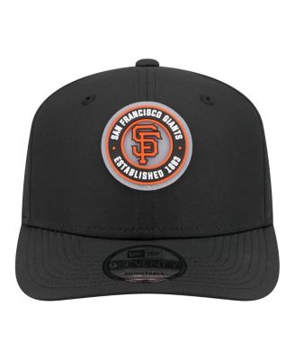 Men's Black San Francisco Giants Circle 9SEVENTY Adjustable Hat