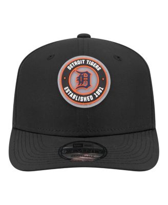 Men's Black Detroit Tigers Circle 9SEVENTY Adjustable Hat