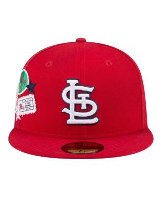 Men's Red St. Louis Cardinals City Patch 59FIFTY Fitted Hat