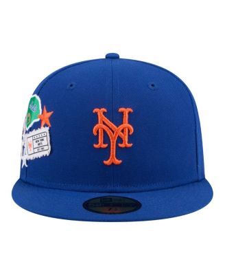Men's Royal New York Mets City Patch 59FIFTY Fitted Hat