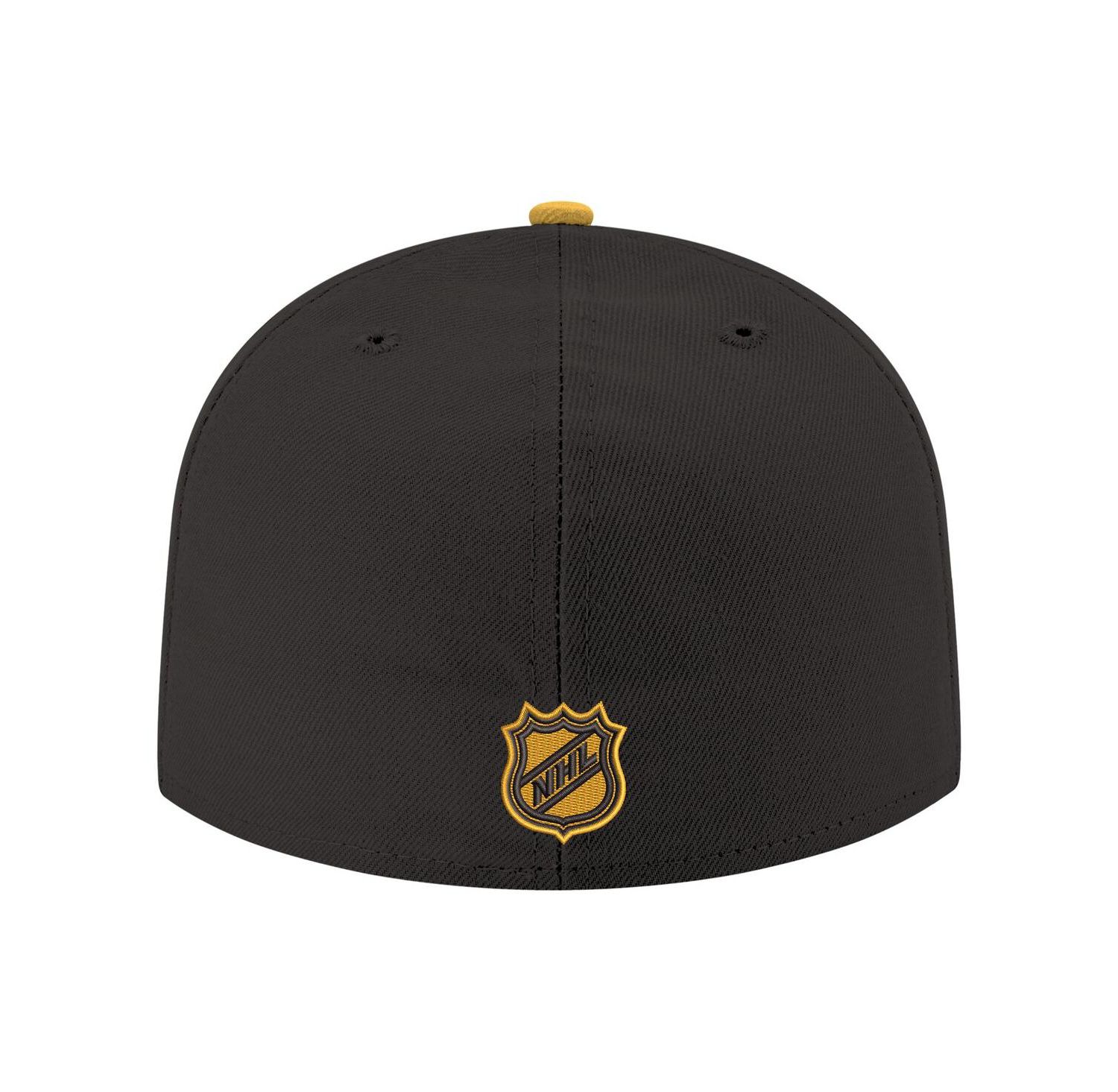 Men's Black Boston Bruins Core Logo Two-Tone 59FIFTY Fitted Hat