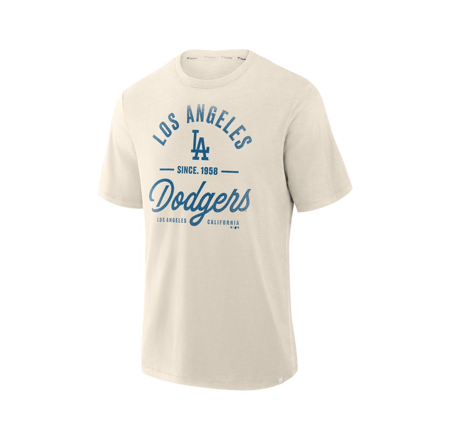 Men's Tan Los Angeles Dodgers Stadium T-Shirt