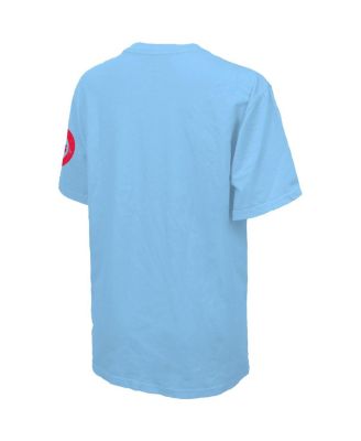 Women's Pete Crow-Armstrong Light Blue Chicago Cubs Oversized Name & Number T-Shirt