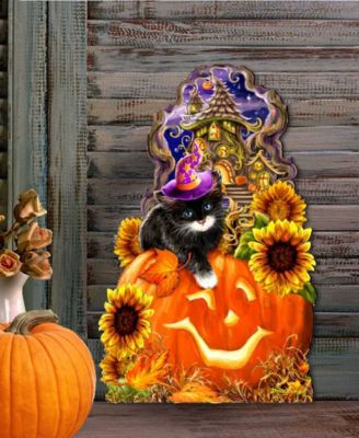 Kitten Holiday Door Decor