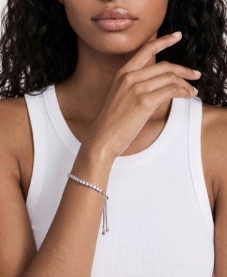 Adjustable Dainty Crystal Bracelet