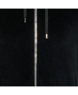 Men's Velvet Zip Up Medusa Hoodie