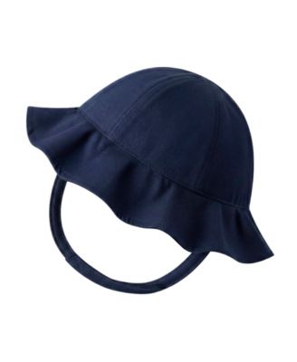 Baby Girls' Striped One-Piece Swimsuit, Hat and Sunglasses, 3-Piece Set