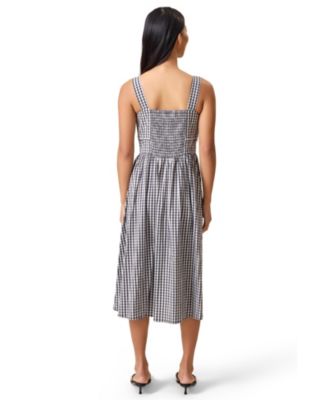 Maternity Gracie Poplin Nursing Midi Dress