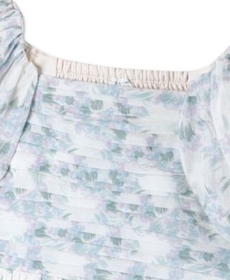 Toddler Girls' 2T-5T Emerson Gauze Puff Sleeve Dress