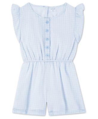 Toddler Girls' 2T-5T Crewneck Romper