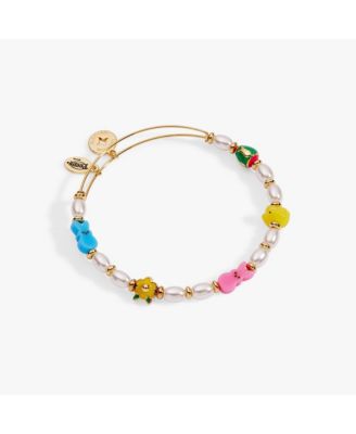 Peeps Chick and Bunny Beaded Bangle Bracelet