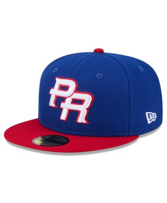 Men's Blue/Red Puerto Rico Baseball 2026 World Baseball Classic 59FIFTY Fitted Hat
