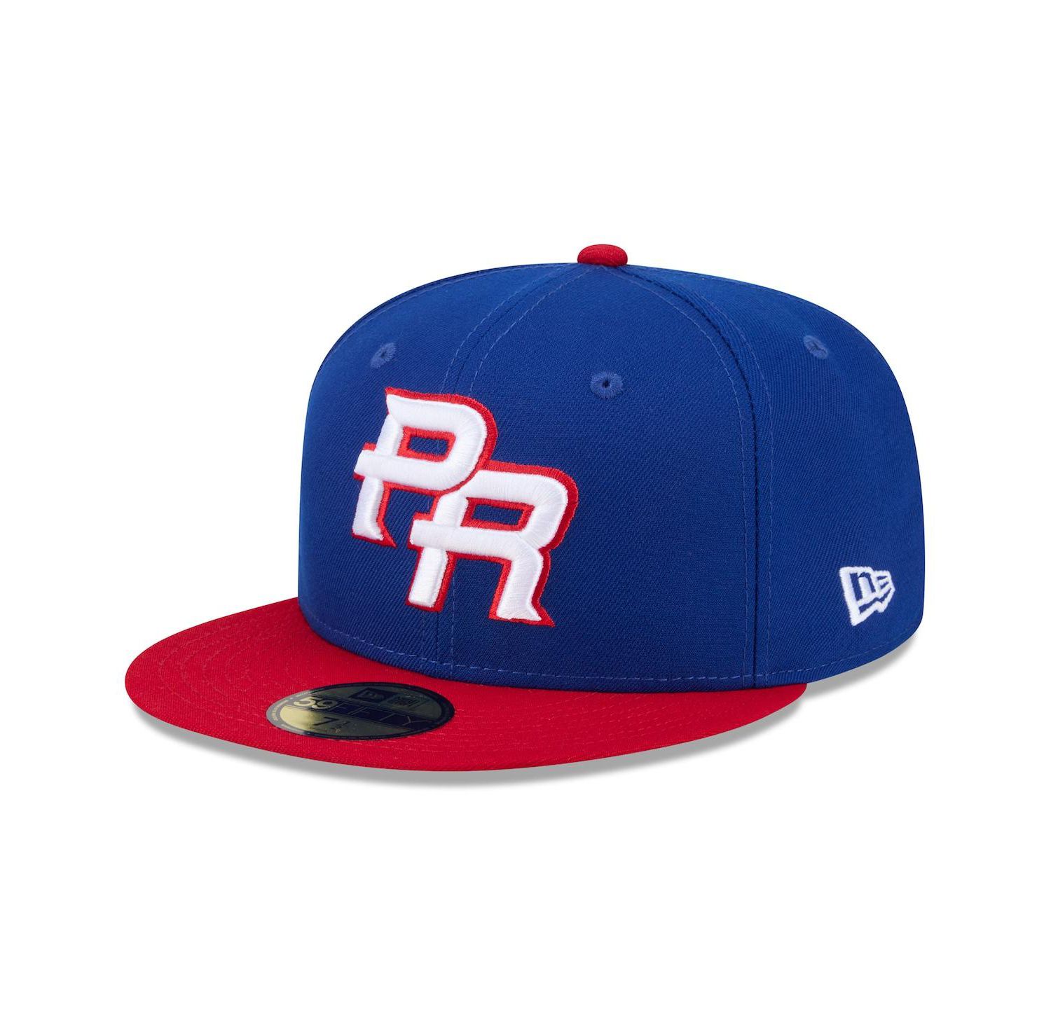 Men's Blue/Red Puerto Rico Baseball 2026 World Baseball Classic 59FIFTY Fitted Hat