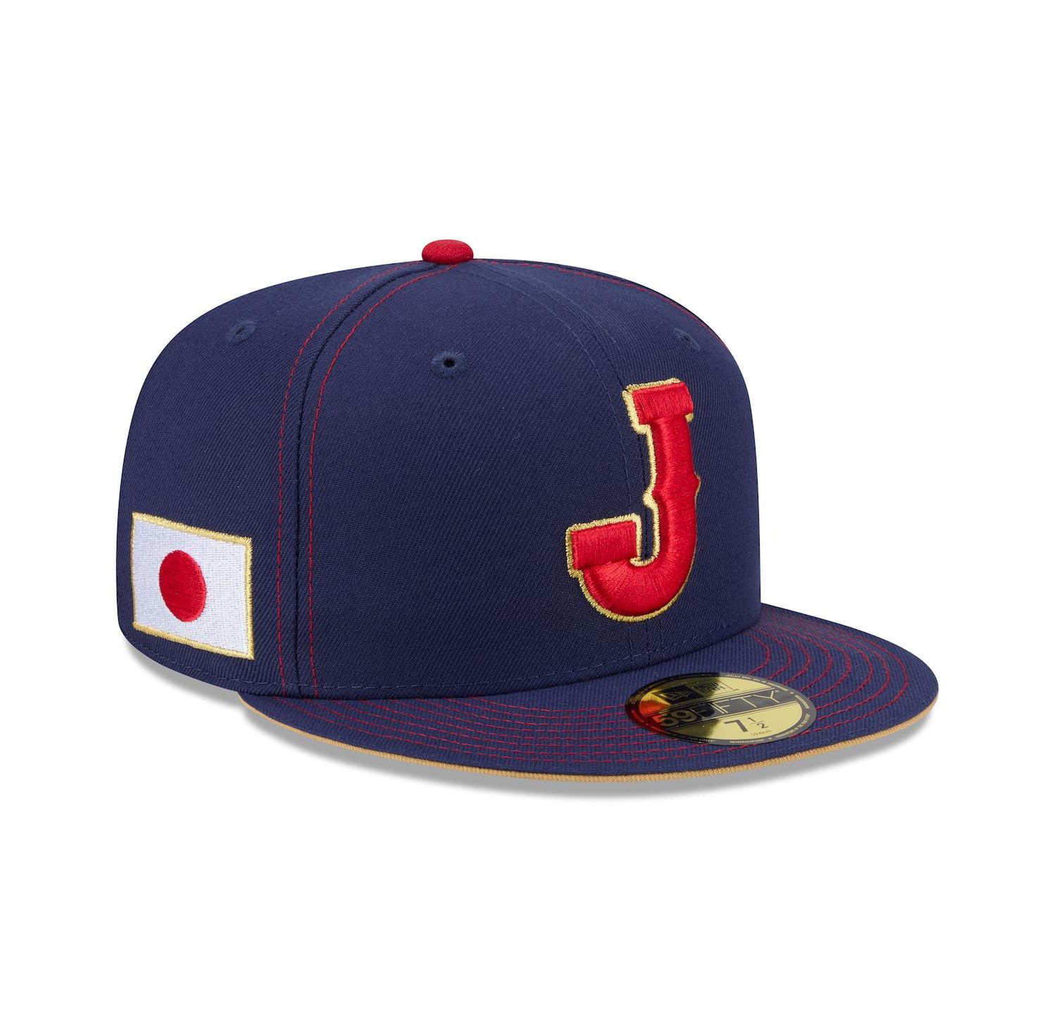 Men's Navy Japan Baseball 2026 World Baseball Classic 59FIFTY Fitted Hat