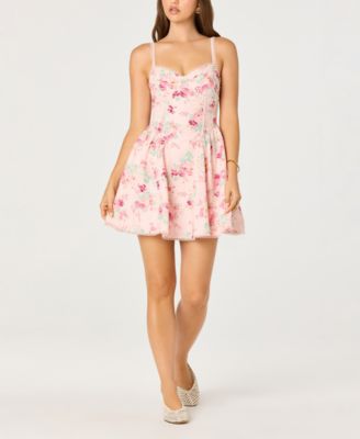 Women's Birdie Printed Tiered Dress