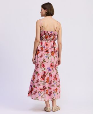 Women's Celeste Printed Pull-On Maxi Skirt