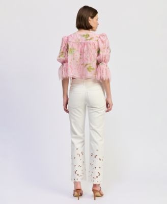 Women's Mid-Rise Flared Bootcut Jeans