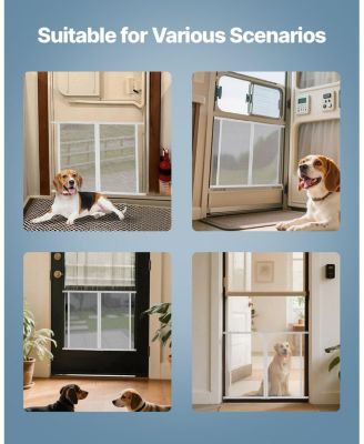 24" x 26" RV Screen Door Protector with Reinforced Mesh