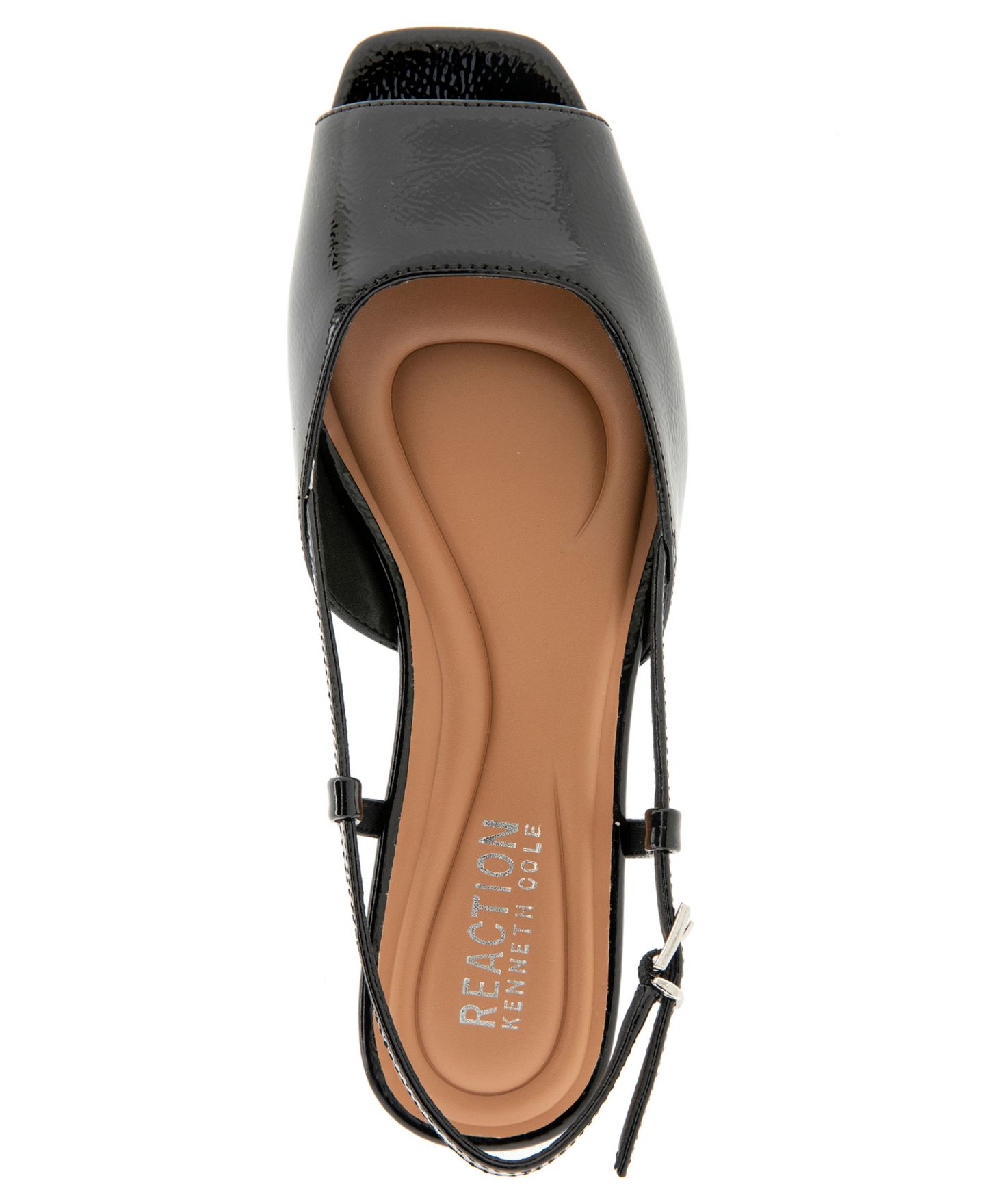 Женские сандалии Kenneth Cole Reaction Jensen Slingback Flat, цвет: Чёрный — фото 4