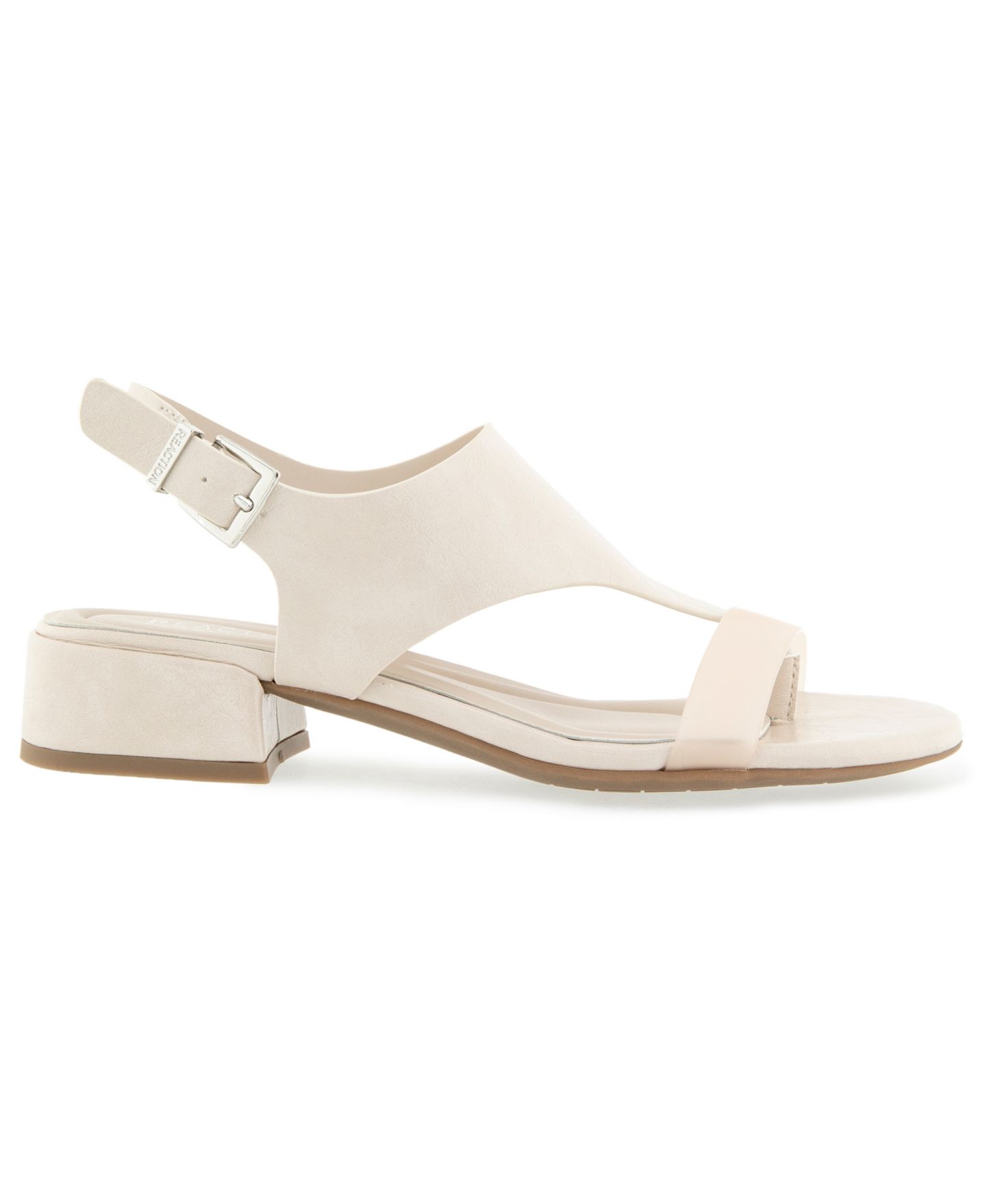 Женские сандалии Kenneth Cole Reaction Kure Block Heel Dress Sandals, цвет: Кремовый — фото 2