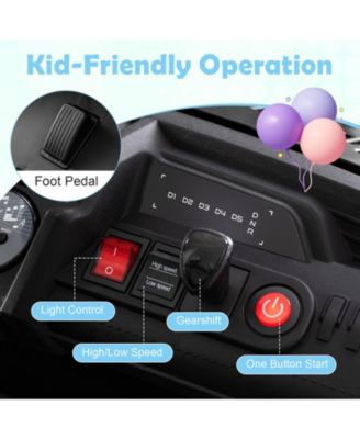 24V 2-Seater Kids Ride On UTV Truck with Horn, Music & Story