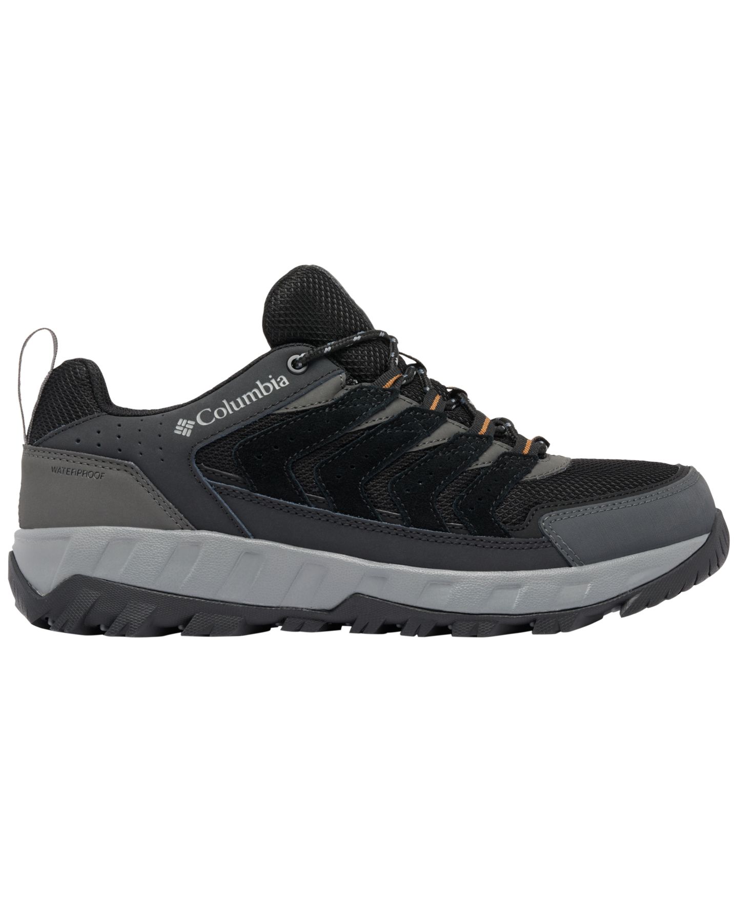 Мужские кроссовки Columbia Strata Trail Low Lace-Up, цвет: Чёрный — фото 2