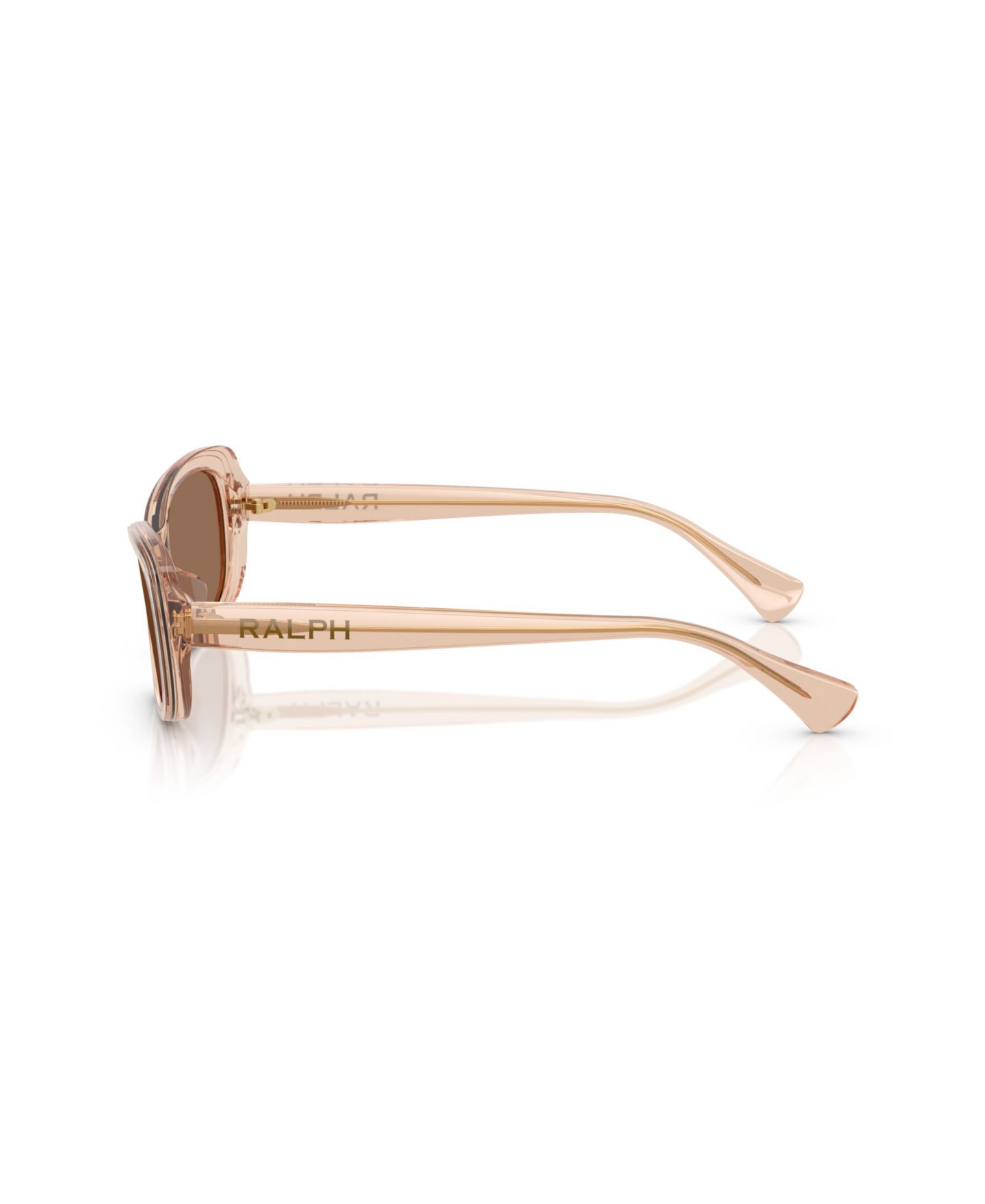 Женские прямоугольные солнцезащитные очки Ralph by Ralph Lauren RA5322U, цвет: Коричневый — фото 3