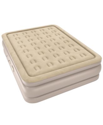 18-Inch Queen Air Mattress Elevated Inflatable Bed with Built-in Electric Pump