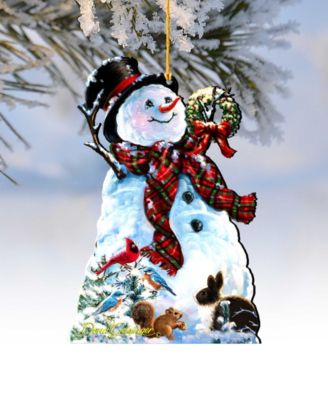 by Dona Gelsinger an Old-Fashioned Christmas Ornament Drop, Set of 2