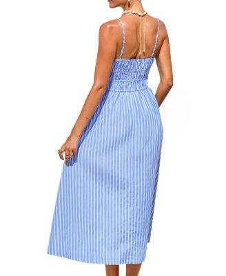 Women's Pursuit Striped Maxi Beach Dress