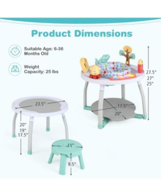 Toddler 5-in-1 Baby Activity Center with Bounce Seat & Toys