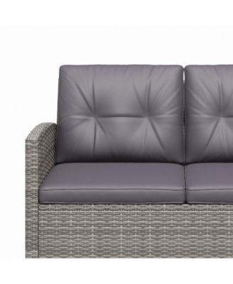 4 Piece Patio Furniture Set, Loveseat, Chairs & Table