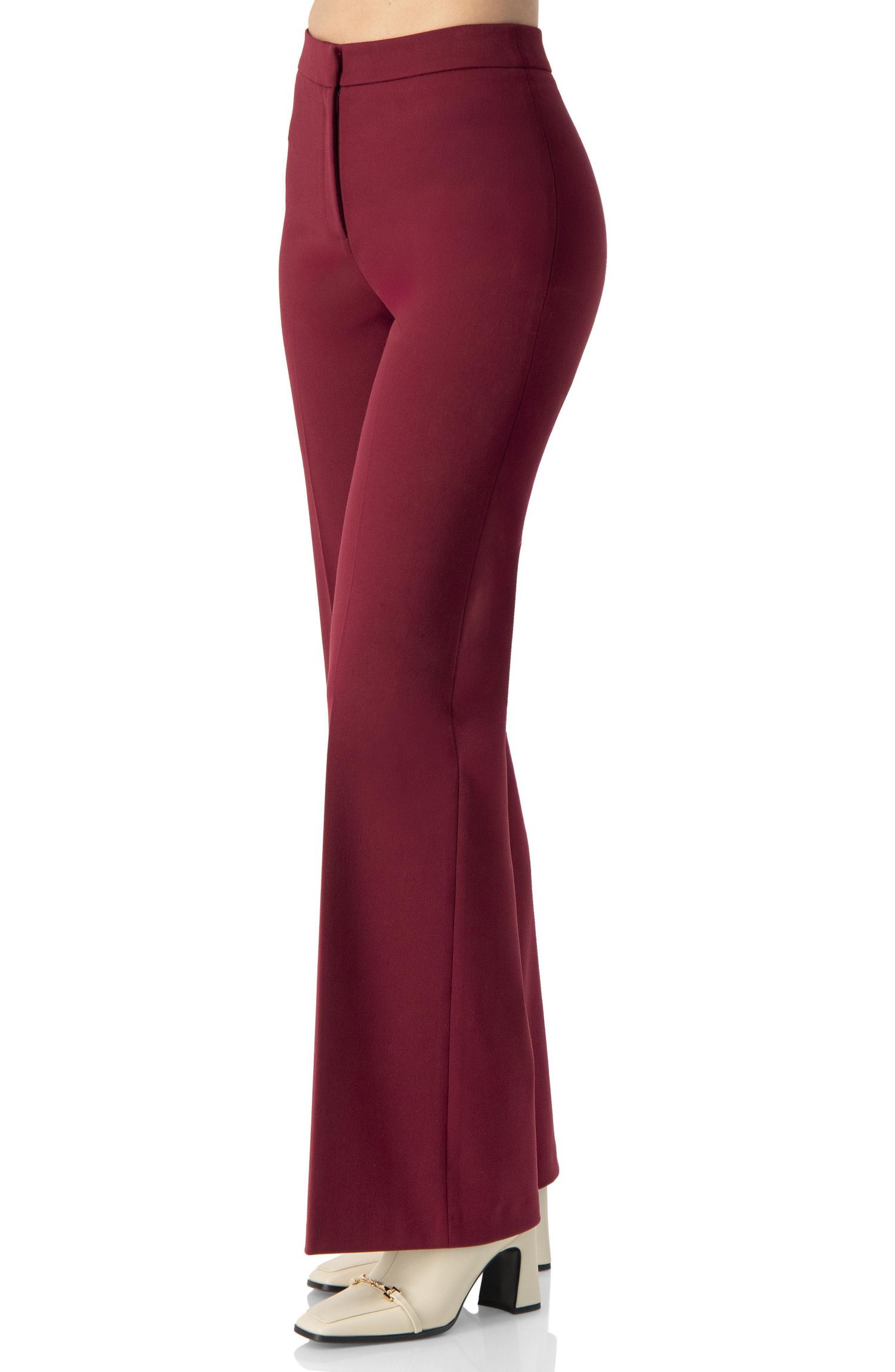 Women's Flared Solid Pants