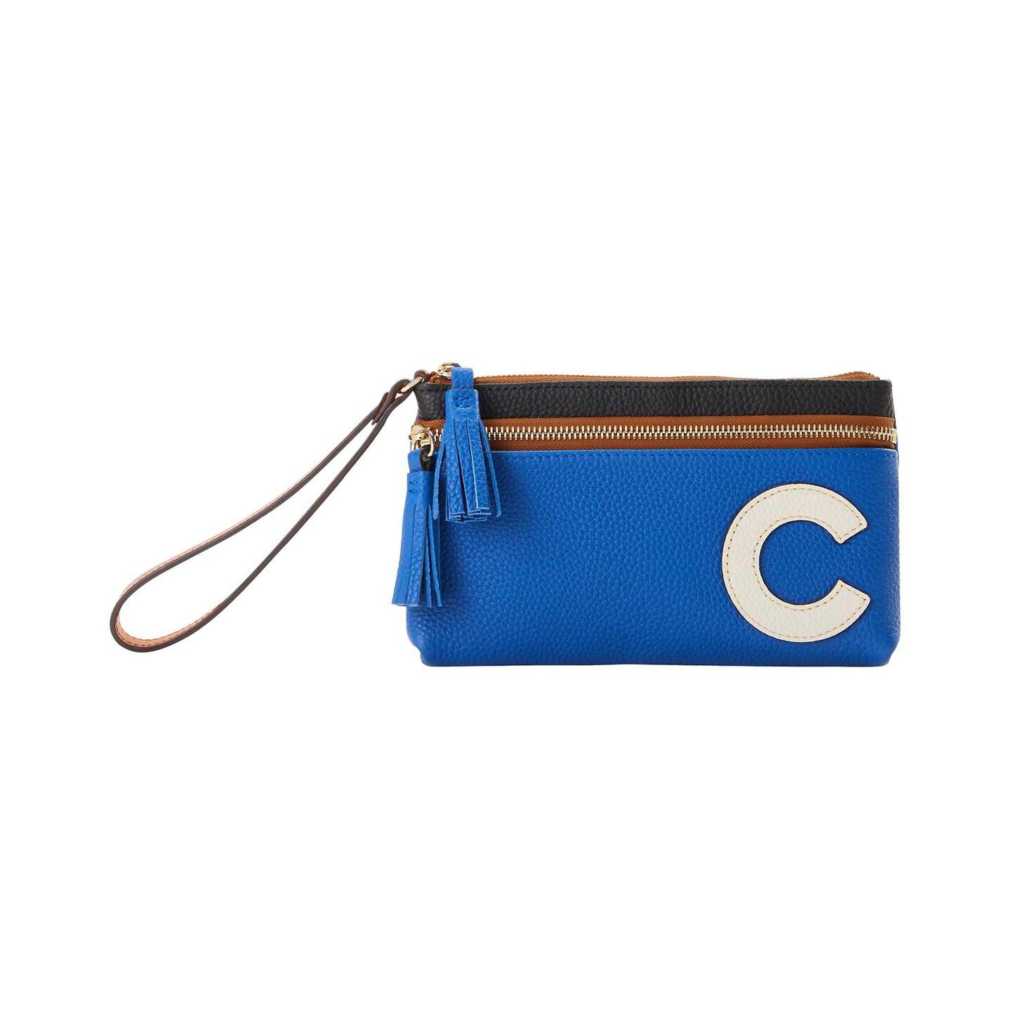 Женская сумка Dooney & Bourke Chicago Cubs Infield Double-Zip Wristlet — фото 4