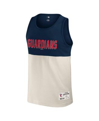 Darius Rucker Collection by Men's Navy Cleveland Guardians Color Block Tank Top