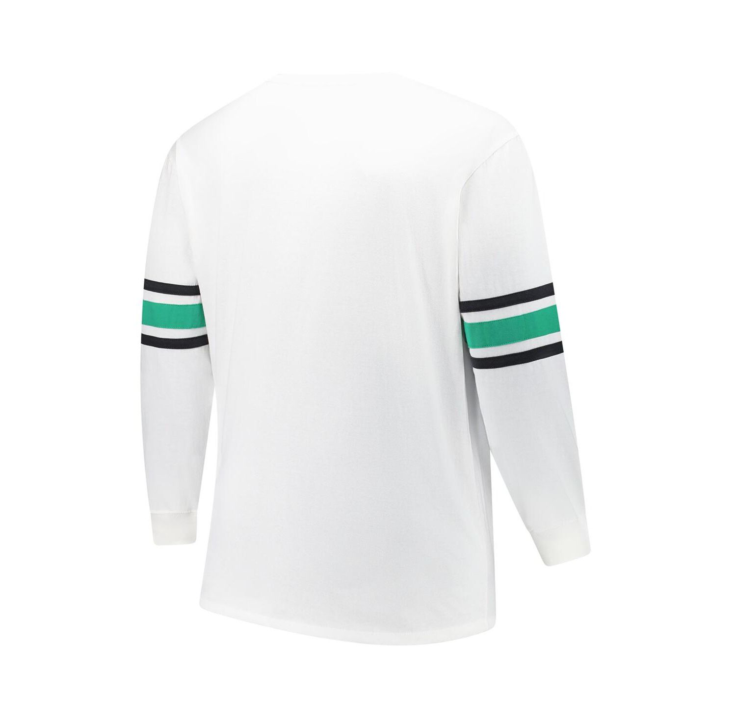 Men's White New York Jets Big & Tall Premier Brex Long Sleeve T-Shirt
