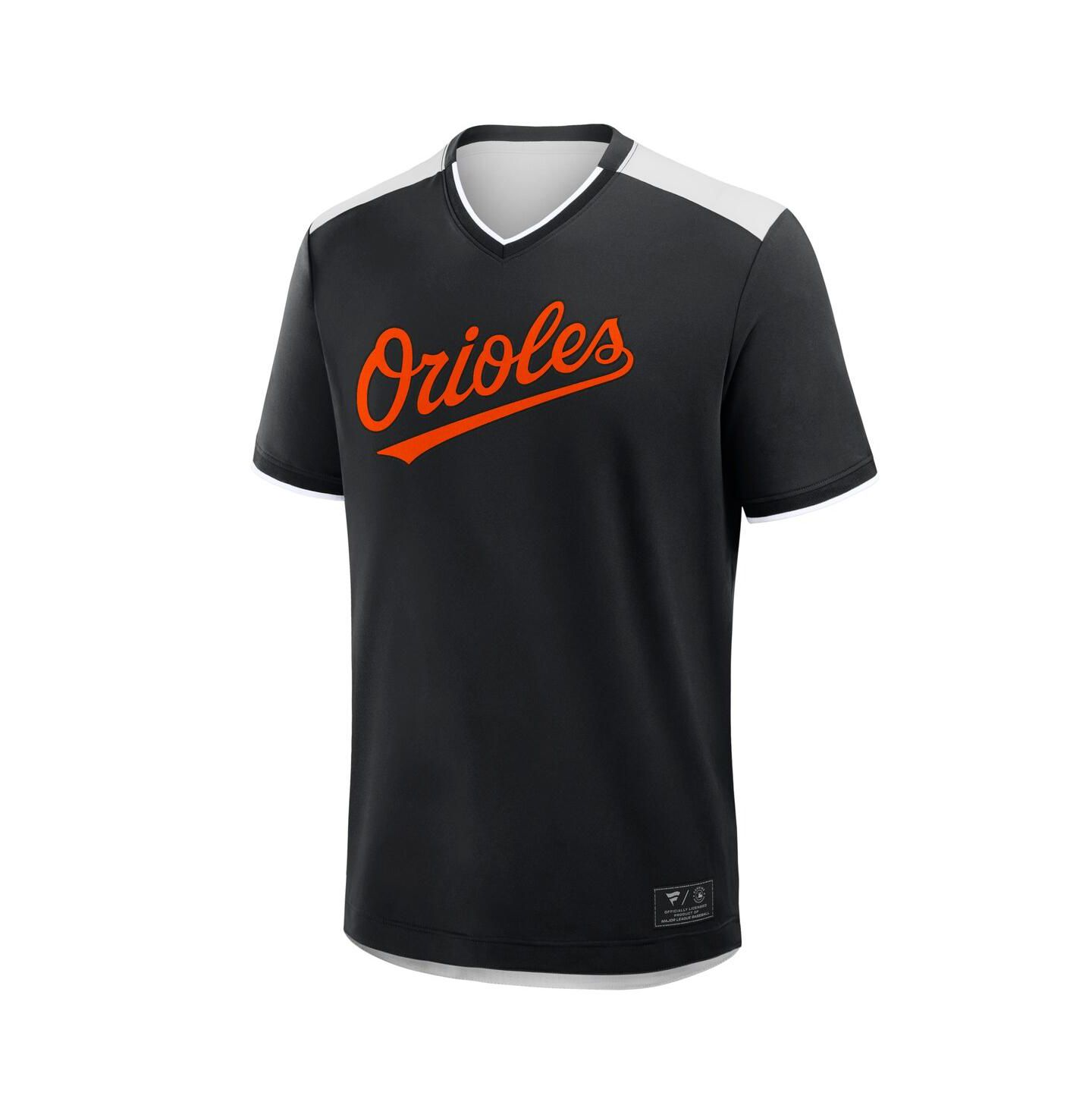 Мужская футболка Fanatics Black Baltimore Orioles Walk Off V-Neck — фото 2