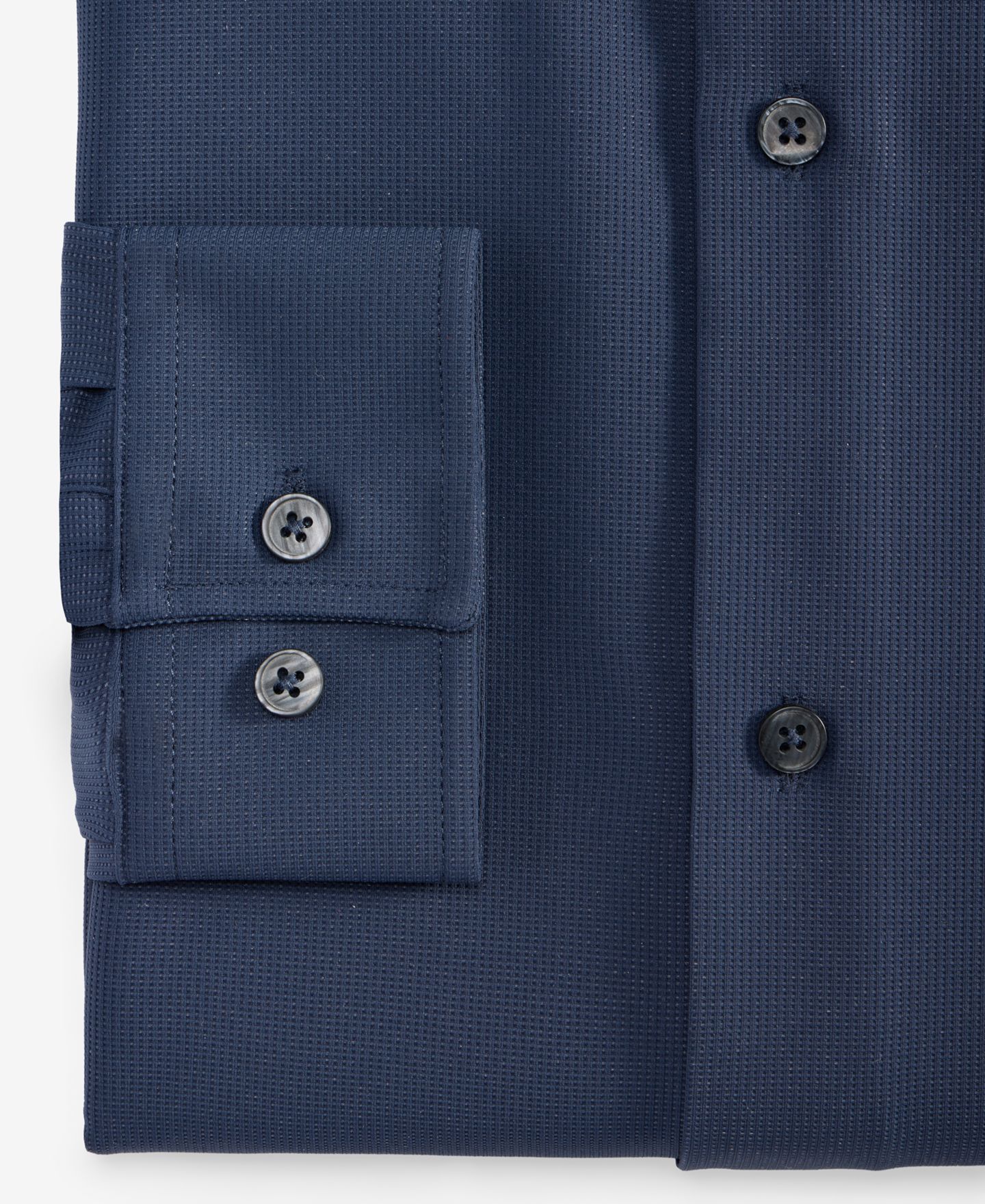 Мужская рубашка Dylan Park Slim-Fit Performance Four-Way Stretch Dress Shirt, цвет: Тёмно-синий — фото 8