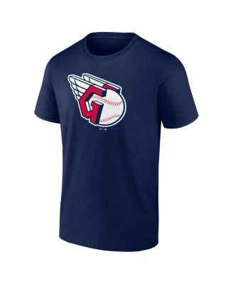 Men's Navy Cleveland Guardians Logo T-Shirt