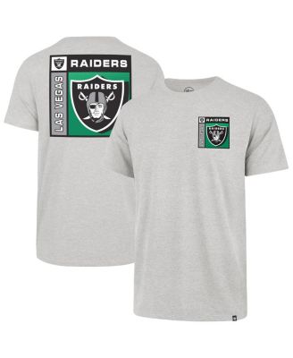 Men's Gray Las Vegas Raiders Chrome Plate Franklin T-Shirt