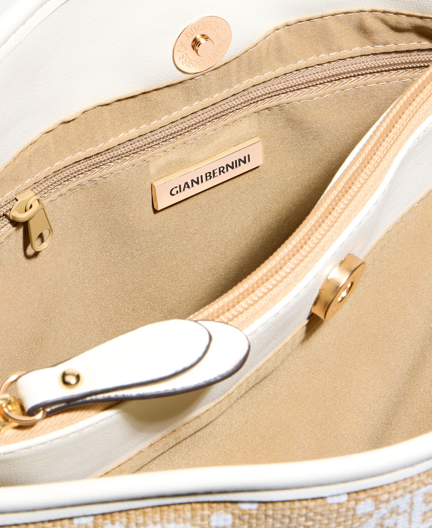 Belted Monogram Straw Tulip Tote Bag
