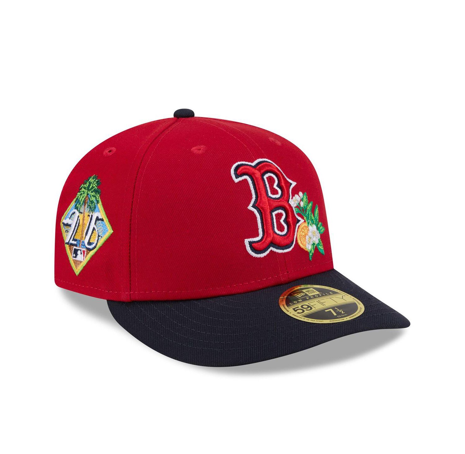 Men's Red/Navy Boston Red Sox 2026 Spring Training Low Profile 59FIFTY Fitted Hat