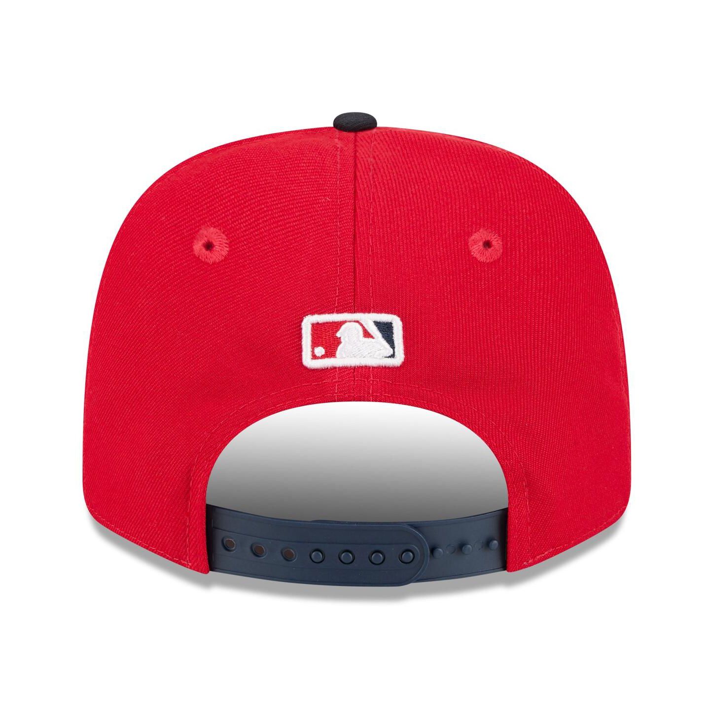 Мужская кепка New Era Red/Navy Washington Nationals 2026 Spring Training 9SEVENTY Adjustable Hat — фото 4