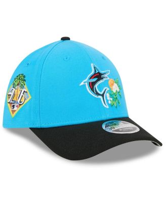 Men's Blue/Black Miami Marlins 2026 Spring Training M-Crown 39THIRTY Flex Hat