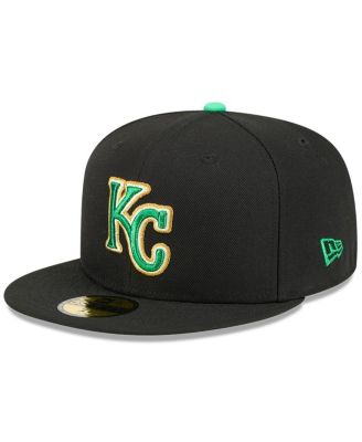 Men's Black Kansas City Royals 2026 St. Patrick's Day 59FIFTY Fitted Hat