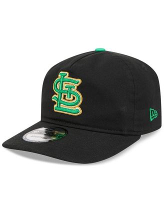 Men's Black St. Louis Cardinals 2026 St. Patrick's Day 19TWENTY Adjustable Hat