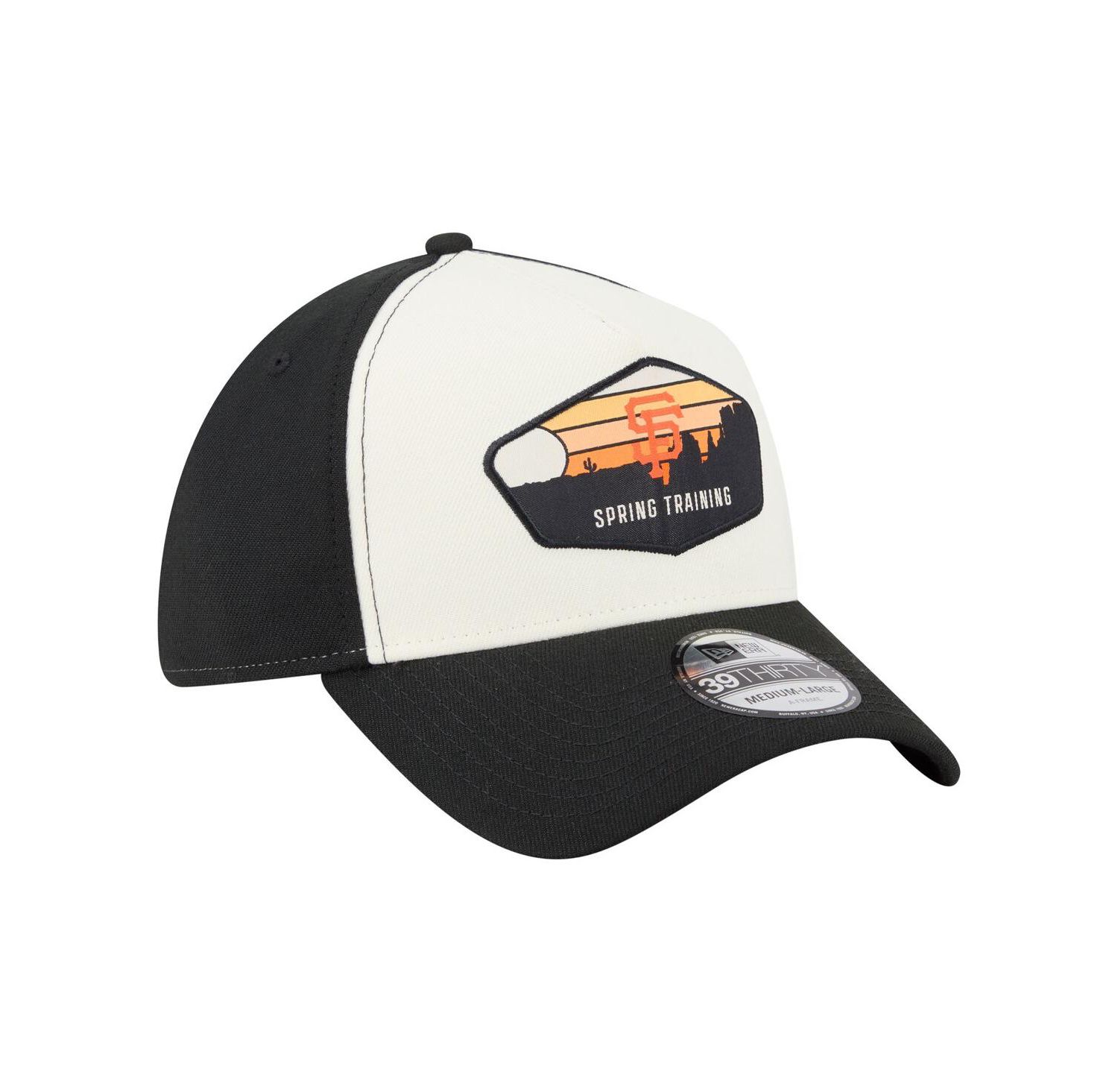 Men's Stone San Francisco Giants 2026 Spring Training Fan Pack Gradient 39THIRTY Flex Hat