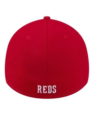 Men's Stone Cincinnati Reds 2026 Spring Training Fan Pack Gradient 39THIRTY Flex Hat