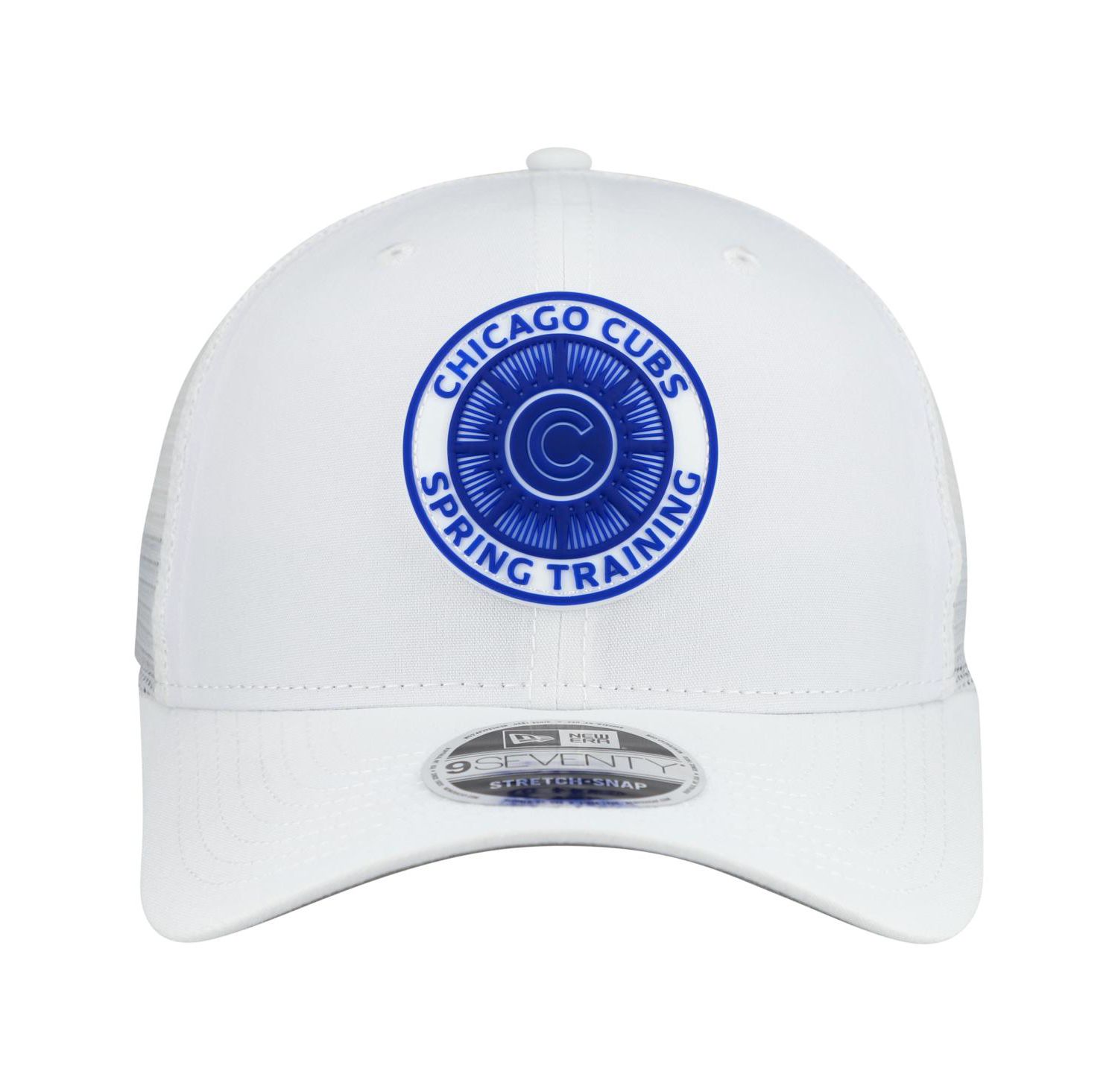 Men's White Chicago Cubs 2026 Spring Training Fan Pack 9SEVENTY Adjustable Trucker Hat